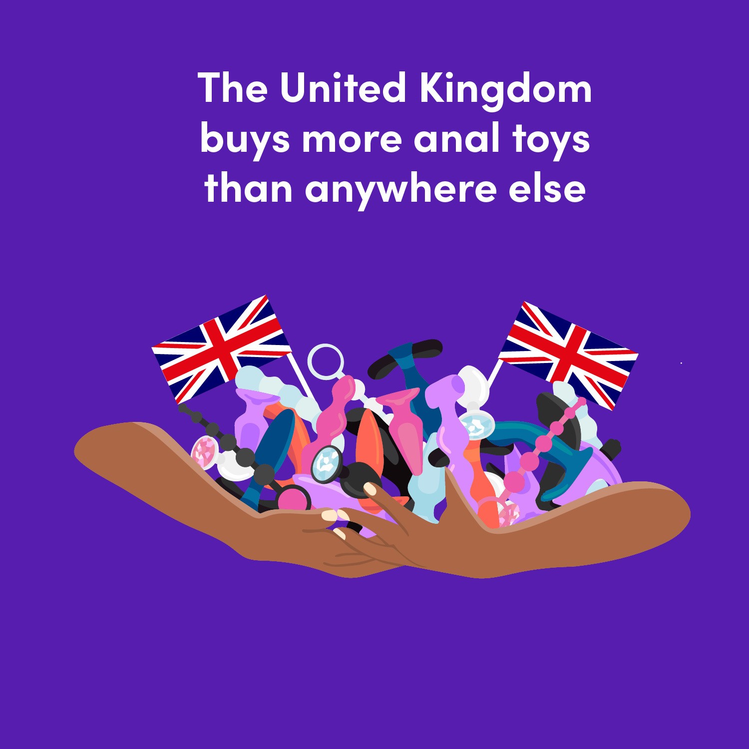 The UK buys more anal toys than anywhere else